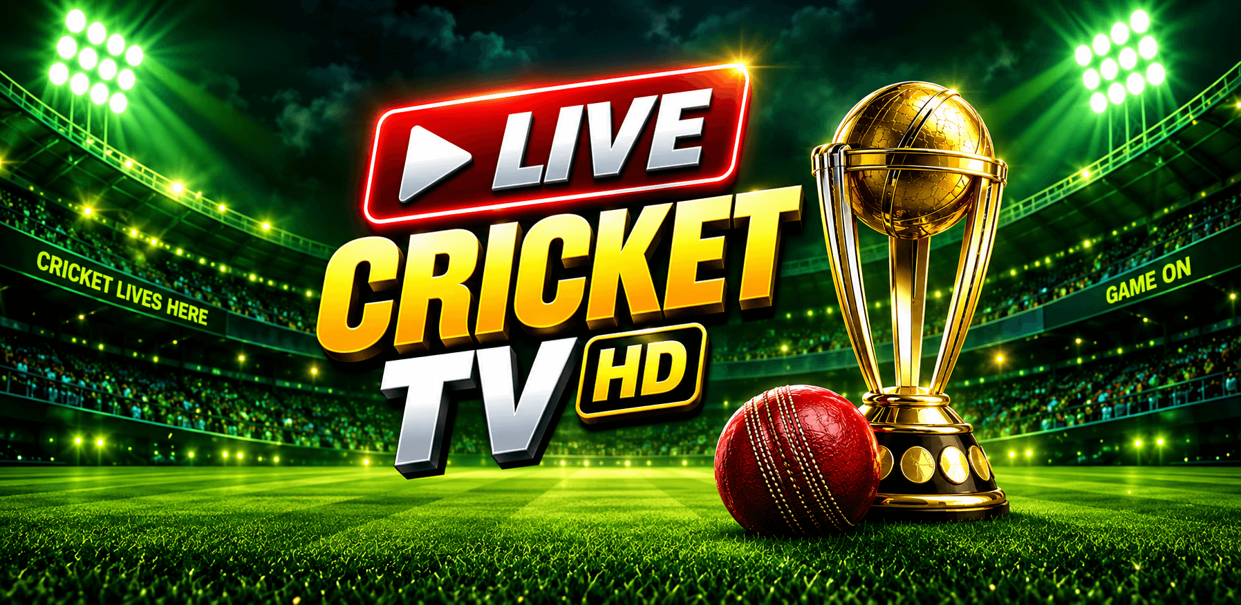 Live Cricket TV Score featured graphic