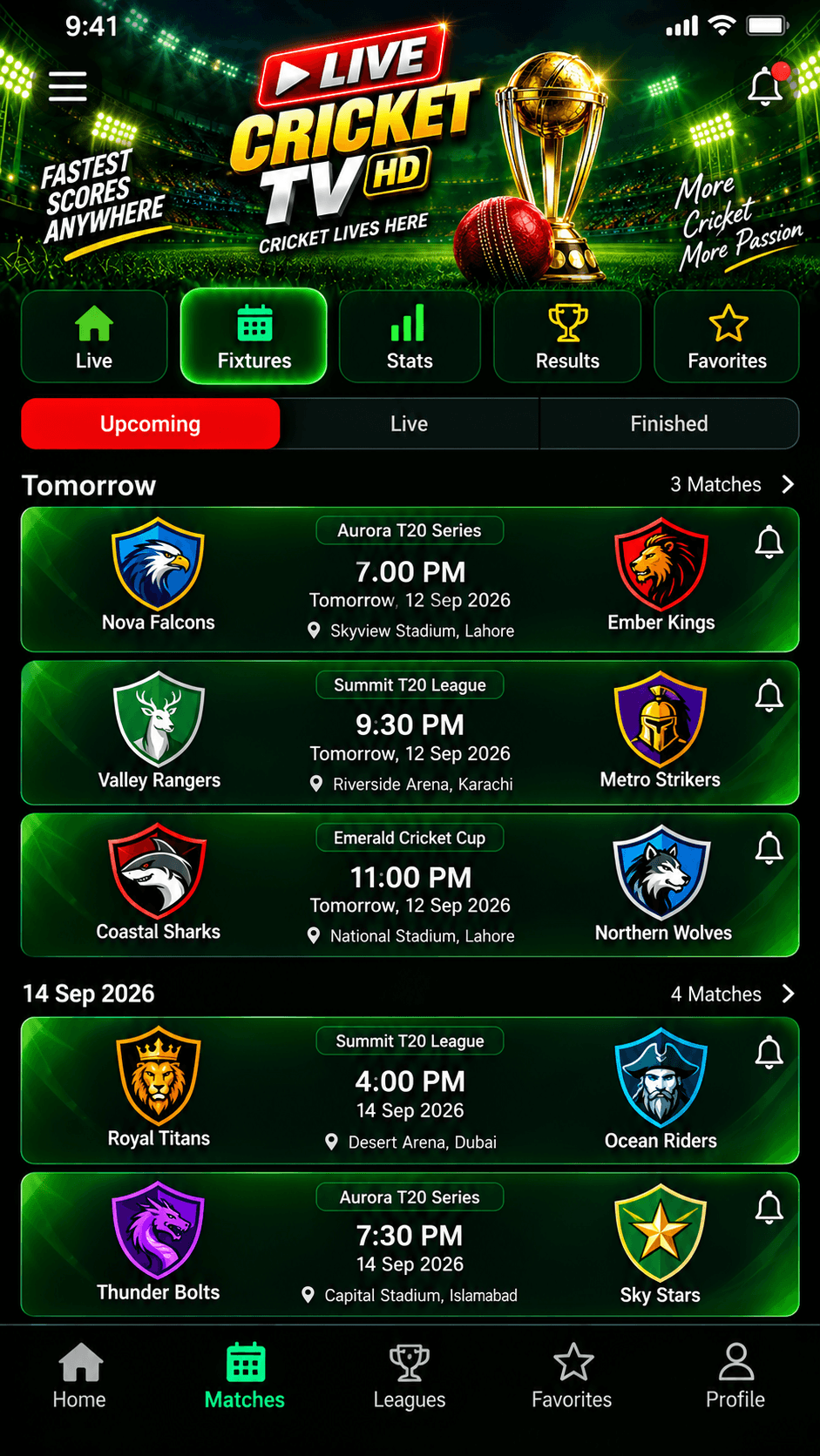 Live Cricket TV Score screenshot 2