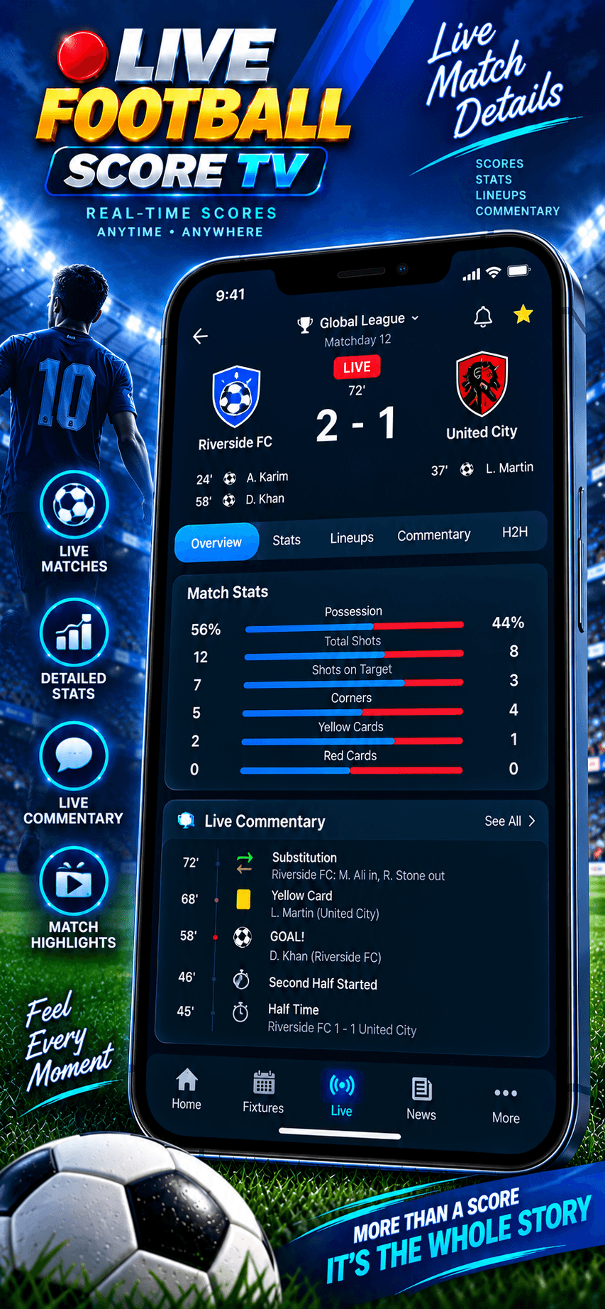 Live Football Score TV screenshot 3